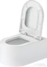 Duravit VITRIUM fali WC ülőke nélkül, fényes/matt fehér 250409FF00
