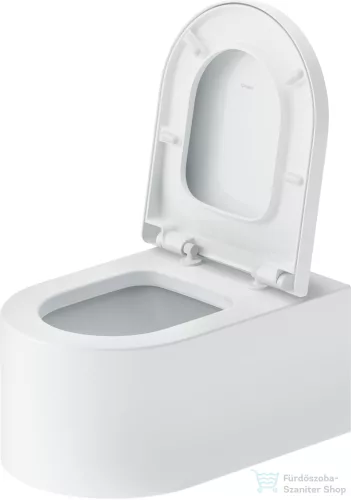 Duravit VITRIUM fali WC ülőke nélkül, fényes/matt fehér 250409FF00