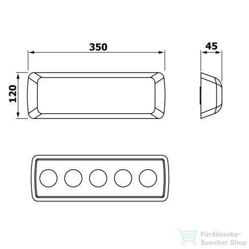 Sapho POLYSAN MANAR fejpárna, fekete (250503)