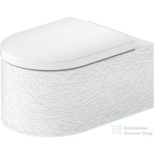   Duravit VITRIUM fali WC ülőke nélkül, fényes/matt fehér 250609FF00