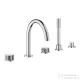 Grohe ATRIO PRIVATE 5 üléses kádtöltő csaptelep zuhanyszettel,alaptest nélkül,Króm 25226000