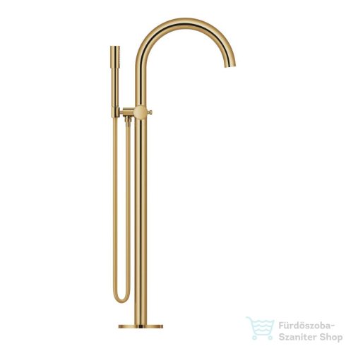 Grohe ATRIO PRIVATE szabadon álló kádtöltő csaptelep zuhanyszettel,alaptest nélkül,Cool Sunrise 25229GL0