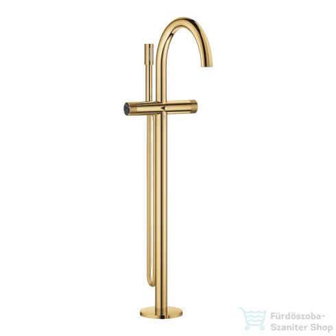 Grohe ATRIO PRIVATE szabadon álló kádtöltő csaptelep zuhanyszettel,alaptest nélkül,Cool Sunrise 25229GL0