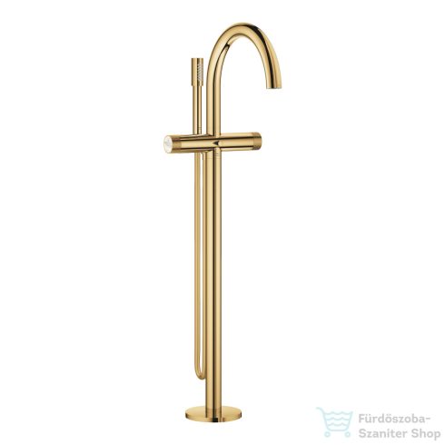 Grohe ATRIO PRIVATE szabadon álló kádtöltő csaptelep zuhanyszettel,alaptest nélkül,Cool Sunrise 25229GL0