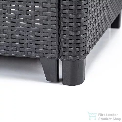 Curver Claire duo műrattan kerti fotel grafit 252978