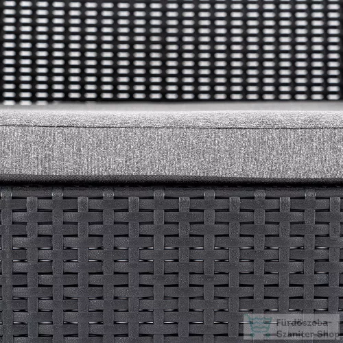 Curver Claire duo műrattan kerti fotel grafit 252978