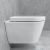 Duravit ME BY STARCK Compact Rimless (öblítőperem nélküli) fali wc HygieneGlaze mázzal,fehér/White Satin Matt 2530099000