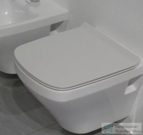 Duravit DURASTYLE Compact fali wc Wondergliss bevonattal, 48x37 cm 25390900001