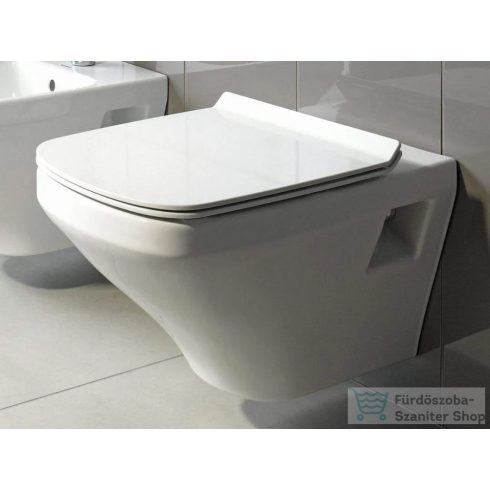 Duravit DURASTYLE Compact fali wc HygieneGlaze mázzal, 48x37 cm 2539092000