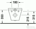 Duravit Durastyle síköblítésű fali wc, 54x37 cm 2540090000 ( 254009 )