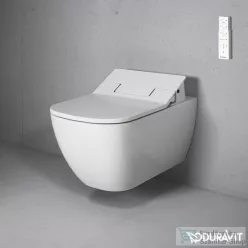   Duravit Happy d.2 SensoWash fali WC öblítőperem nélkül 2550590000 ( 255059 )