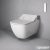 Duravit HAPPY D.2 SensoWash fali WC öblítőperem nélkül,HygieneGlaze mázzal,2550592000