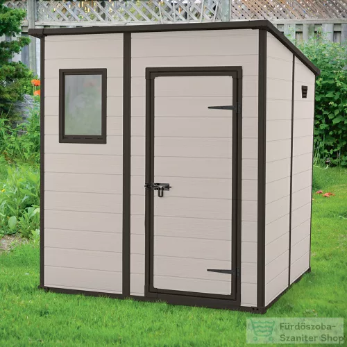 Curver Manor 6x4 műanyag szerszámos ház beige 255141