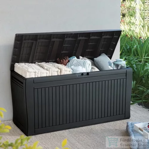 Curver Comfy műanyag kerti láda 270 L grafit 255167
