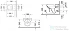 Duravit DURASTYLE Basic Rimless (öblítőperem nélküli) fali wc,25620900002