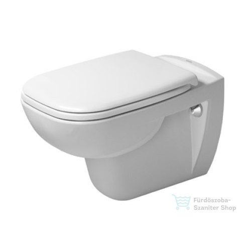 Duravit D-CODE Rimless perem nélküli fali WC HygieneGlaze mázzal,25700920002