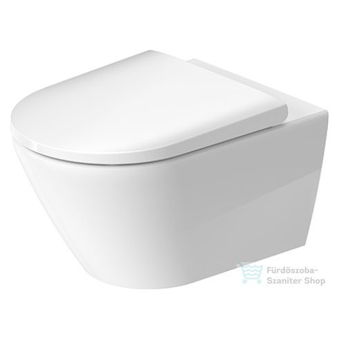 Duravit D-NEO perem nélküli függesztett wc ülőke nélkül HygieneGlaze felülettel, fehér 2577092000