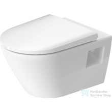   Duravit D-NEO perem nélküli függesztett wc ülőke nélkül,Wondergliss bevonattal, fehér 25780900001