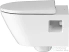 Duravit D-NEO perem nélküli függesztett wc ülőke nélkül, fehér 2578090000