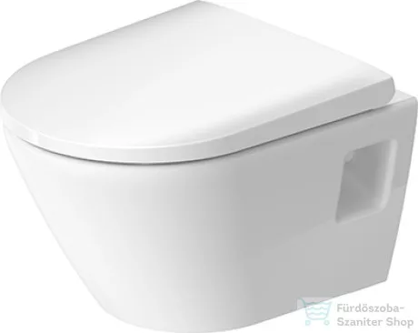 Duravit D-NEO Compact perem nélküli függesztett wc ülőke nélkül, fehér 2587090000