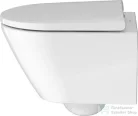 Duravit D-NEO Compact perem nélküli függesztett wc ülőke nélkül,HygieneGlaze felülettel, fehér 2588092000