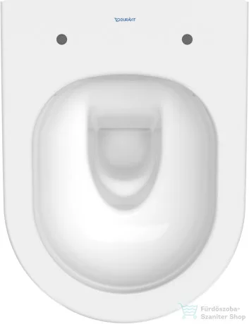 Duravit D-NEO Compact perem nélküli függesztett wc ülőke nélkül,HygieneGlaze felülettel, fehér 2588092000