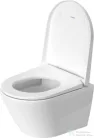 Duravit D-NEO Compact perem nélküli függesztett wc ülőke nélkül,HygieneGlaze felülettel, fehér 2588092000