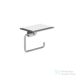 Kludi VELA S toalettpapír tartó, polccal, króm 2597105