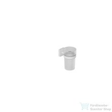   Kludi VELA S fali pohártartó üveg pohárral, matt fehér 2597553