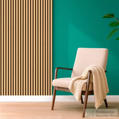 Leziter Akusztikus falpanel bambusz hatású 260x60x1,8 cm 260060-Bamboo