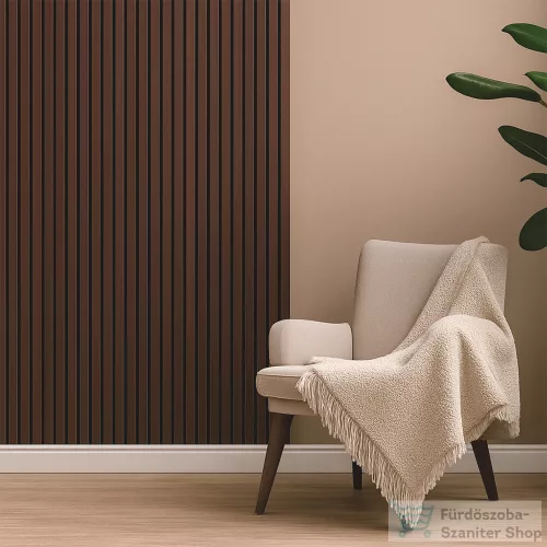 Leziter Akusztikus falpanel dió hatású 260x60x1,8 cm 260060-Walnut