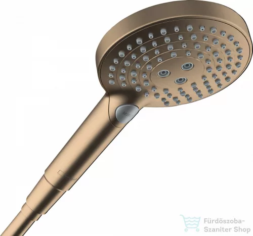 Hansgrohe RAINDANCE S 120 Powderrain kézizuhany, 3 Jet, szálcsiszolt bronz 26014140