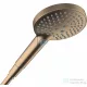 Hansgrohe RAINDANCE S 120 Powderrain kézizuhany, 3 Jet, szálcsiszolt bronz 26014140