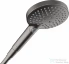 Hansgrohe RAINDANCE S 120 Powderrain kézizuhany, 3 Jet, szálcsiszolt fekete/króm 26014340