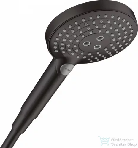 Hansgrohe RAINDANCE S 120 Powderrain kézizuhany, 3 Jet, matt fekete 26014670