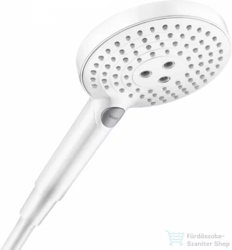 Hansgrohe RAINDANCE S 120 Powderrain kézizuhany, 3 Jet, matt fehér 26014700