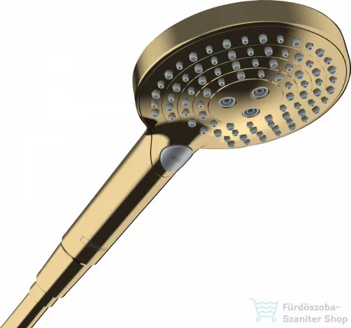 Hansgrohe RAINDANCE S 120 Powderrain kézizuhany, 3 Jet, polírozott arany hatású 26014990