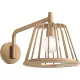 Hansgrohe AXOR LAMPSHOWER NENDO fali fejzuhany zuhanykarral, alaptest nélkül, szálcsiszolt bronz 26031140