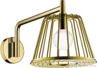 Hansgrohe AXOR LAMPSHOWER NENDO fali fejzuhany zuhanykarral, alaptest nélkül, polírozott arany hatású 26031990