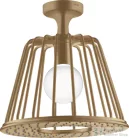Hansgrohe AXOR LAMPSHOWER NENDO 27,5 cm-es kerek, mennyezeti fejzuhany, szálcsiszolt bronz 26032140