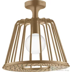   Hansgrohe AXOR LAMPSHOWER NENDO 27,5 cm-es kerek, mennyezeti fejzuhany, szálcsiszolt bronz 26032140