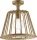 Hansgrohe AXOR LAMPSHOWER NENDO 27,5 cm-es kerek, mennyezeti fejzuhany, szálcsiszolt bronz 26032140