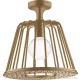 Hansgrohe AXOR LAMPSHOWER NENDO 27,5 cm-es kerek, mennyezeti fejzuhany, szálcsiszolt bronz 26032140