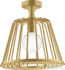 Hansgrohe AXOR LAMPSHOWER NENDO 27,5 cm-es kerek, mennyezeti fejzuhany, szálcsiszolt arany hatású 26032250
