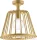 Hansgrohe AXOR LAMPSHOWER NENDO 27,5 cm-es kerek, mennyezeti fejzuhany, szálcsiszolt arany hatású 26032250