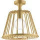 Hansgrohe AXOR LAMPSHOWER NENDO 27,5 cm-es kerek, mennyezeti fejzuhany, szálcsiszolt arany hatású 26032250