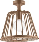 Hansgrohe AXOR LAMPSHOWER NENDO 27,5 cm-es kerek, mennyezeti fejzuhany, szálcsiszolt vörös arany hatású 26032310