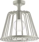 Hansgrohe AXOR LAMPSHOWER NENDO 27,5 cm-es kerek, mennyezeti fejzuhany, rozsdamentes acél hatású 26032800