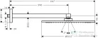 Hansgrohe AXOR 350 Air 1jet fejzuhany 26034000