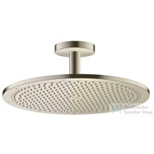   Hansgrohe AXOR 350 Air 1jet fejzuhany mennyezeti csatlakozással 100 mm szálcsiszolt nikkel 26035820